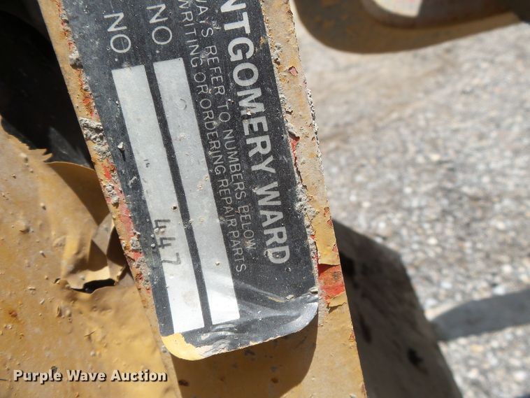 image for item DE7849 Montgomery Ward concrete mixer