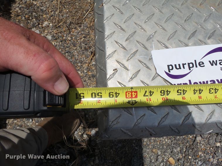 image for item DE7852 (2) 2011 RDS 72774 toolboxes with auxiliary fuel tanks