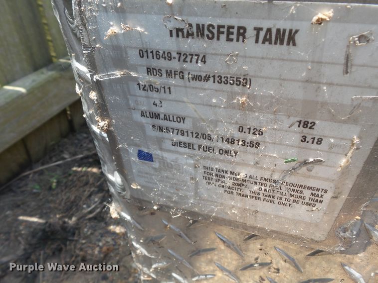 image for item DE7852 (2) 2011 RDS 72774 toolboxes with auxiliary fuel tanks