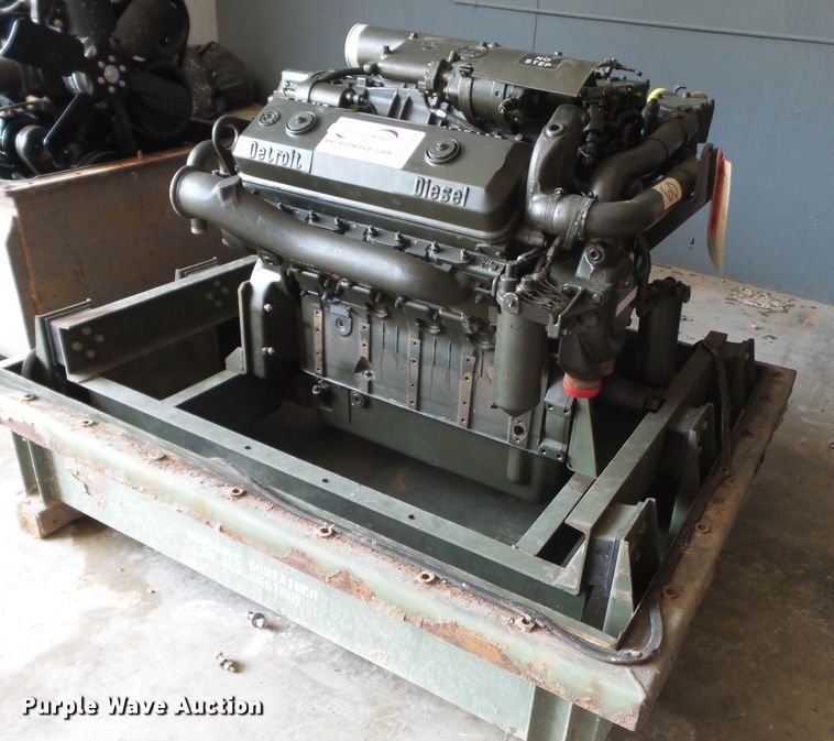 image for item DE7858 Detroit Diesel 8V71 disel engine