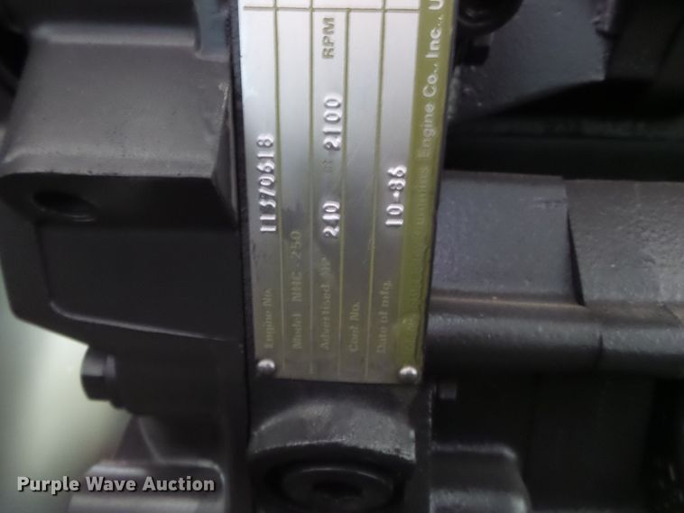 image for item DE7859 Cummins NHC-240 diesel engine