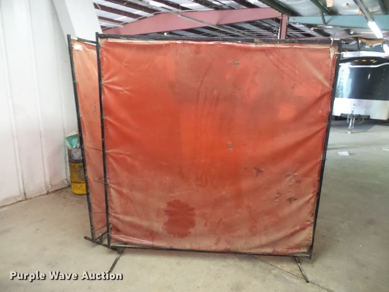 image for item DE7861 (2) welding curtains