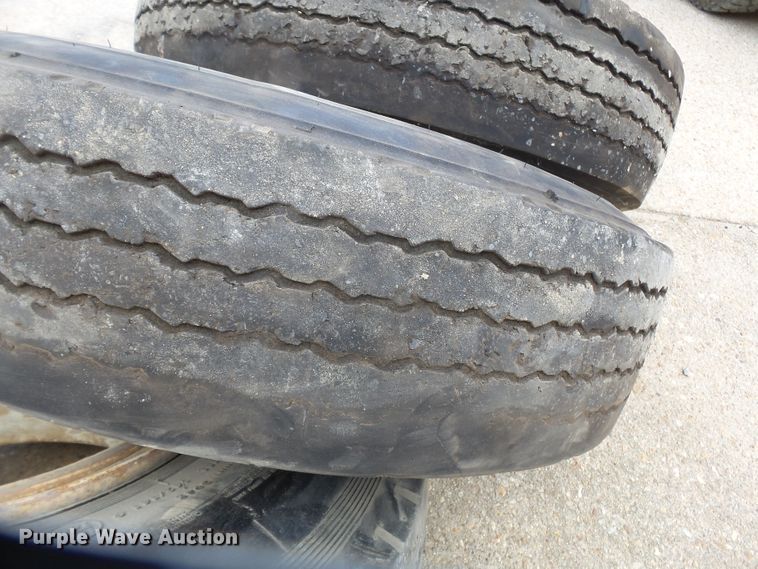 image for item DE7866 (7) 8.25R15TR tires and wheels