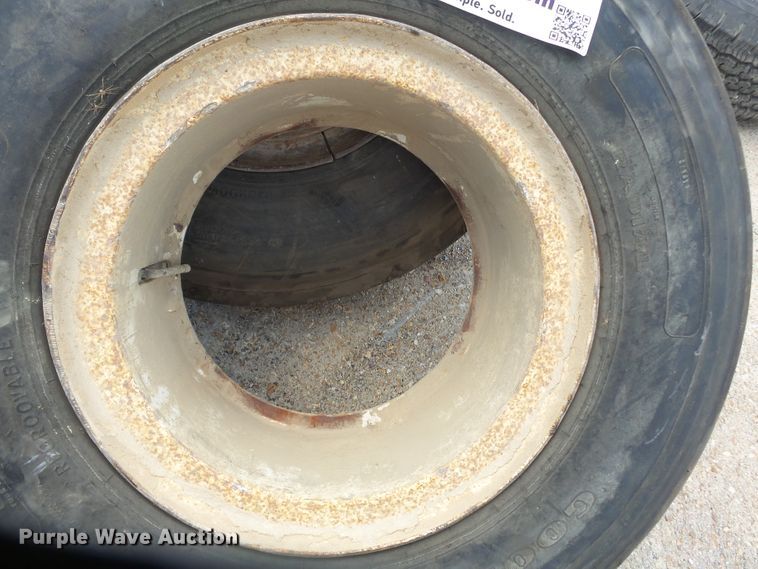 image for item DE7866 (7) 8.25R15TR tires and wheels