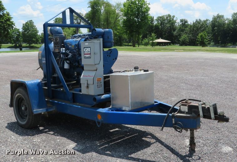 image for item DE8180 2001 Gorman Rupp T6A3-F4L-A pump