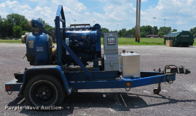 image for item DE8180 2001 Gorman Rupp T6A3-F4L-A pump