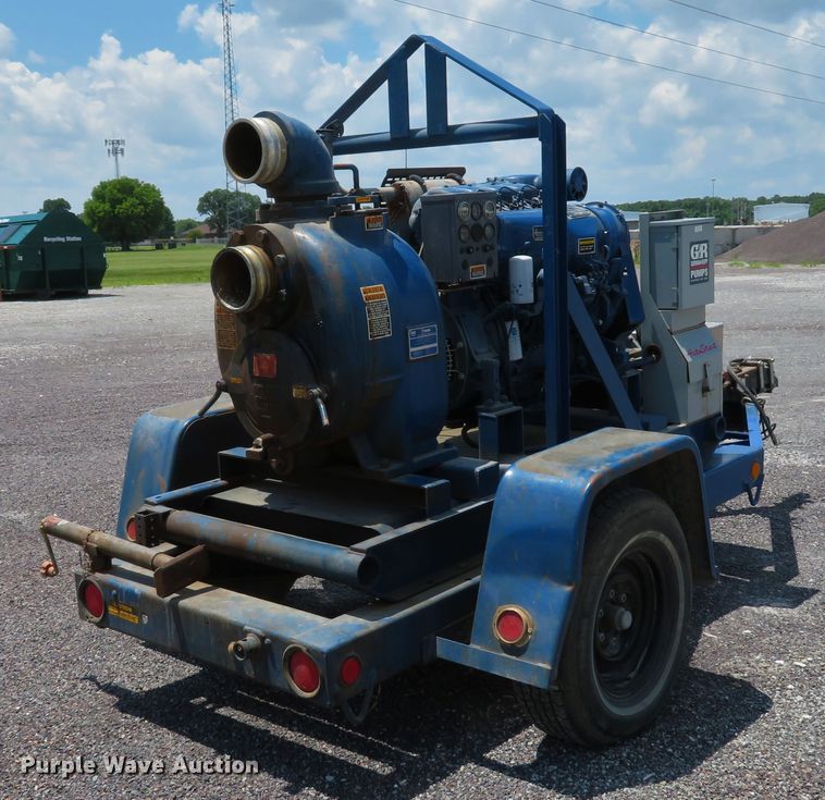 image for item DE8180 2001 Gorman Rupp T6A3-F4L-A pump