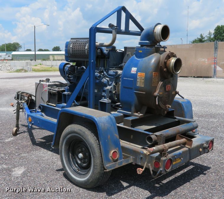 image for item DE8180 2001 Gorman Rupp T6A3-F4L-A pump