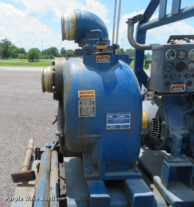 image for item DE8180 2001 Gorman Rupp T6A3-F4L-A pump