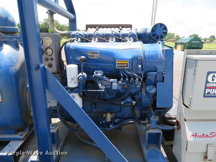 image for item DE8180 2001 Gorman Rupp T6A3-F4L-A pump