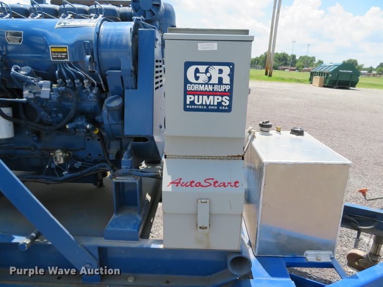 image for item DE8180 2001 Gorman Rupp T6A3-F4L-A pump