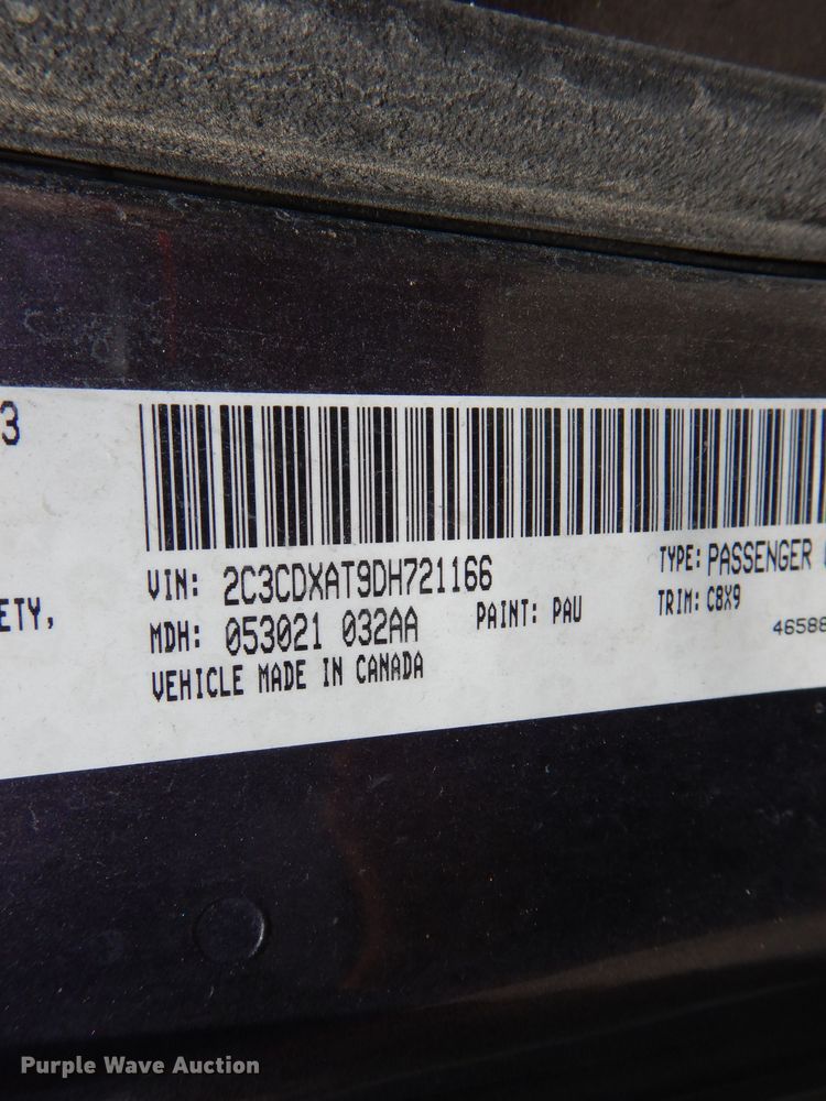 image for item DE8505 2013 Dodge Charger Police