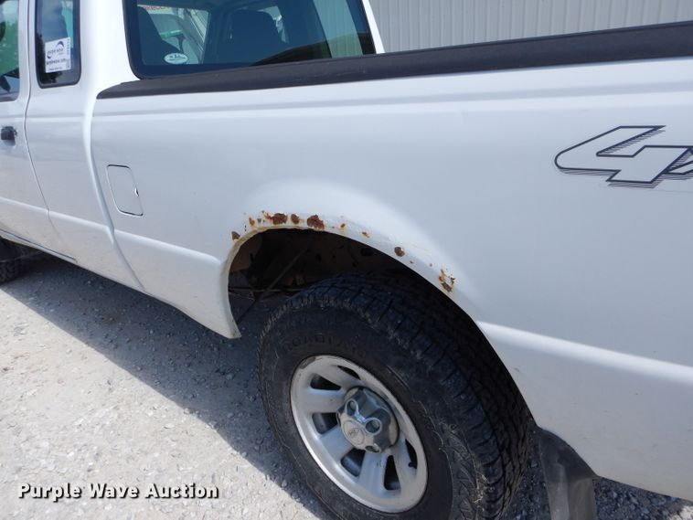 image for item DE8513 2009 Ford Ranger SuperCab pickup truck