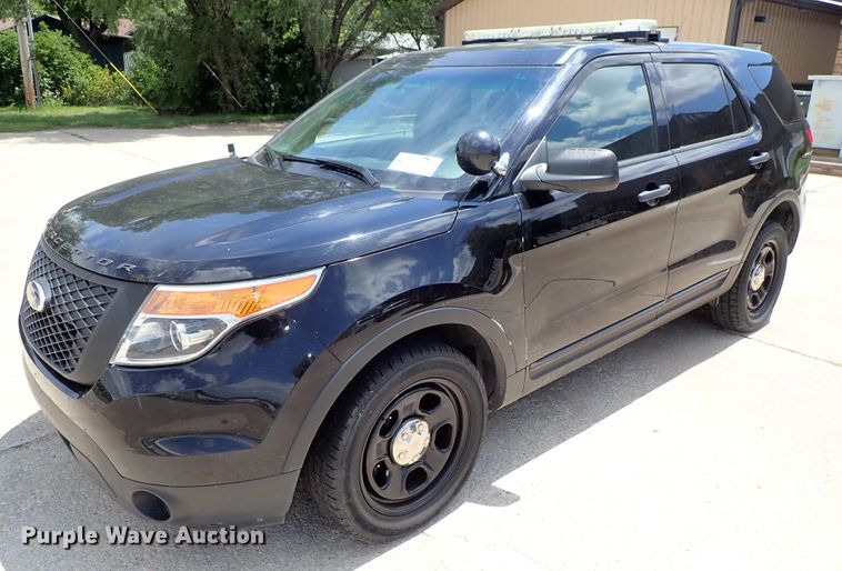 image for item DF1245 2015 Ford Explorer Police Interceptor SUV