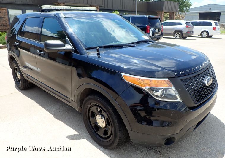 image for item DF1245 2015 Ford Explorer Police Interceptor SUV