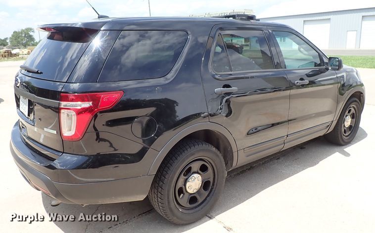 image for item DF1245 2015 Ford Explorer Police Interceptor SUV