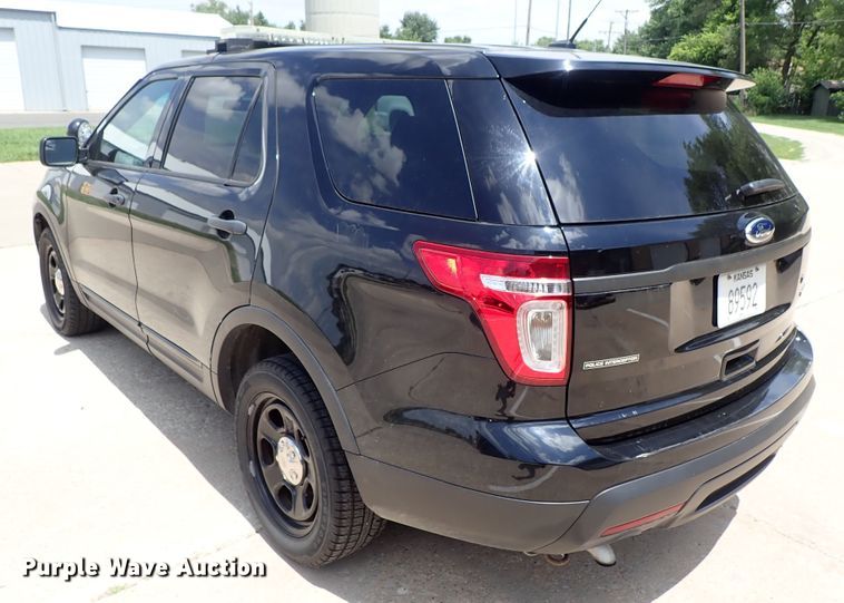 image for item DF1245 2015 Ford Explorer Police Interceptor SUV