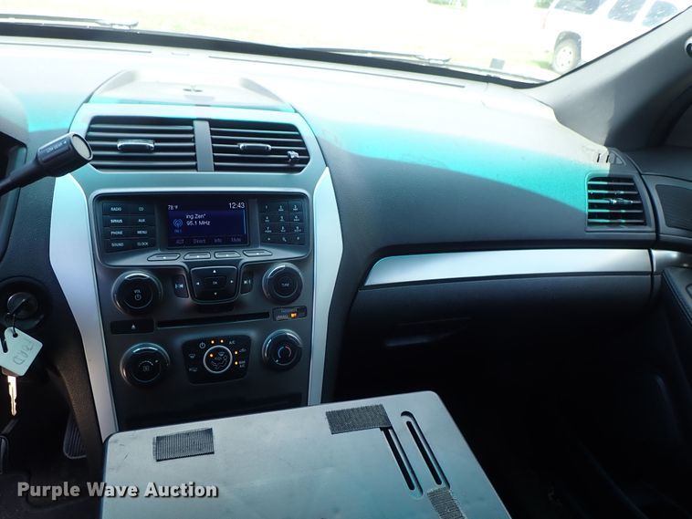 image for item DF1245 2015 Ford Explorer Police Interceptor SUV