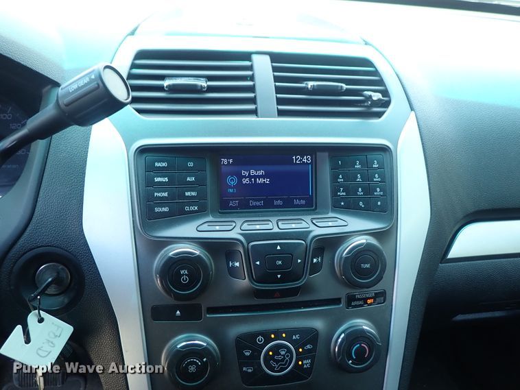 image for item DF1245 2015 Ford Explorer Police Interceptor SUV