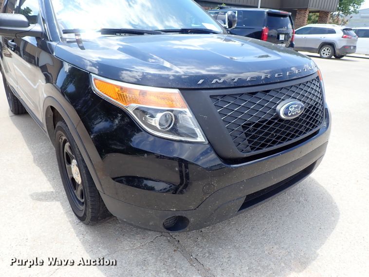 image for item DF1245 2015 Ford Explorer Police Interceptor SUV