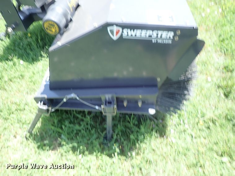 2014 Paladin Sweepster broom in Kinsley, KS Item DF1247 sold Purple