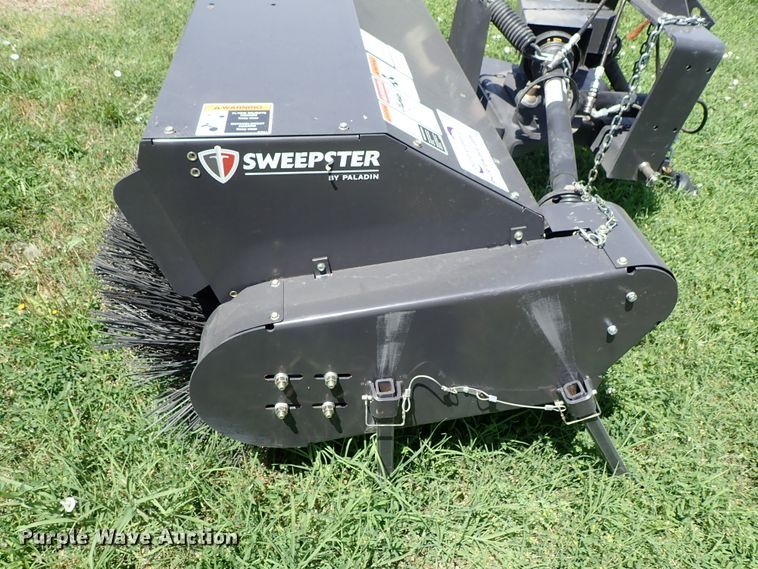 2014 Paladin Sweepster broom in Kinsley, KS Item DF1247 sold Purple