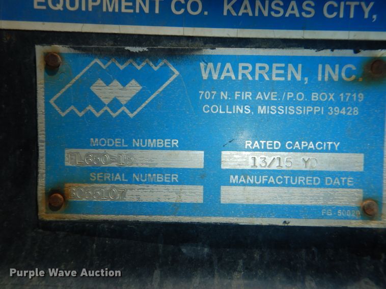 image for item DG4796 2006 Sterling L-Line dump truck