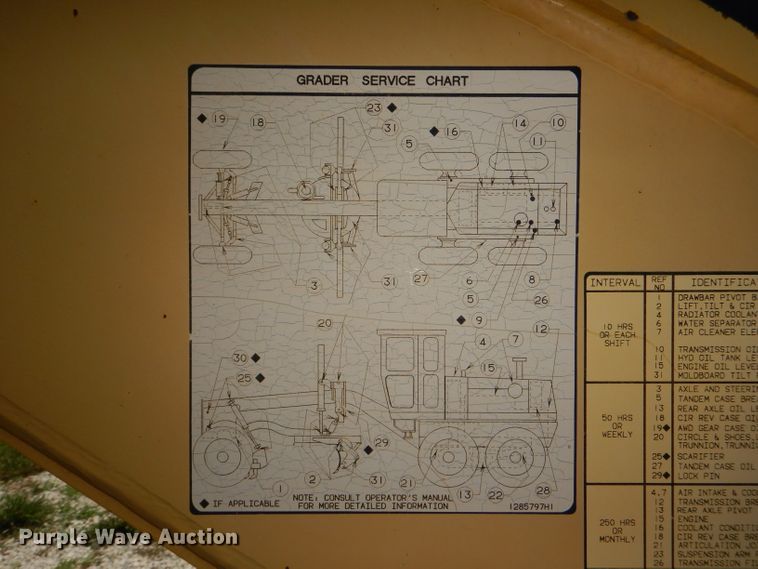 image for item DG4800 1993 Galion 850 motor grader