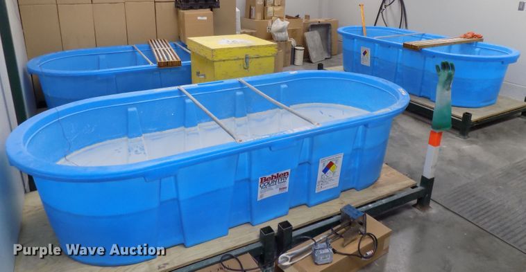 image for item DO9480 (4) poly curing tanks