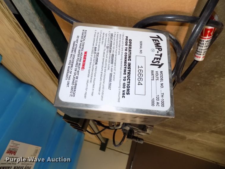 image for item DO9480 (4) poly curing tanks