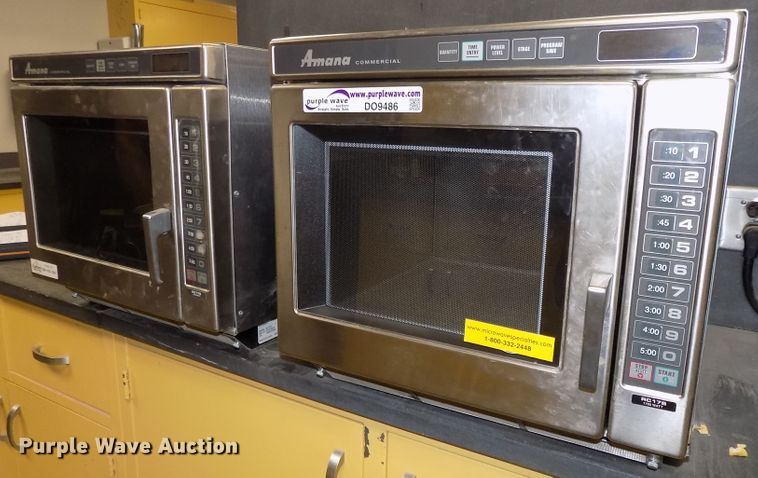 image for item DO9486 (2) Amana RC17S ovens