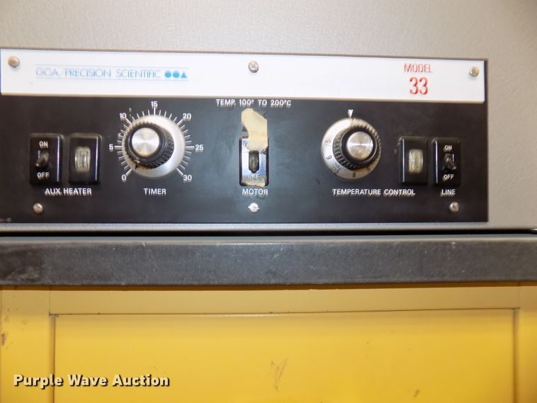 image for item DO9487 GCA Precision Scientific Thelco 33 oven