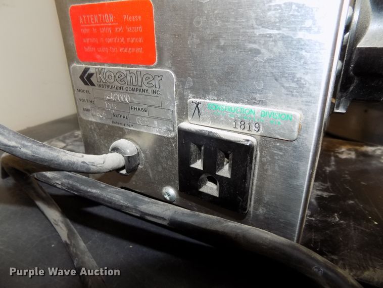 image for item DO9488 Asphalt testing equipment