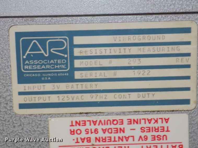 image for item DO9491 Soil resistivity and PH test kits