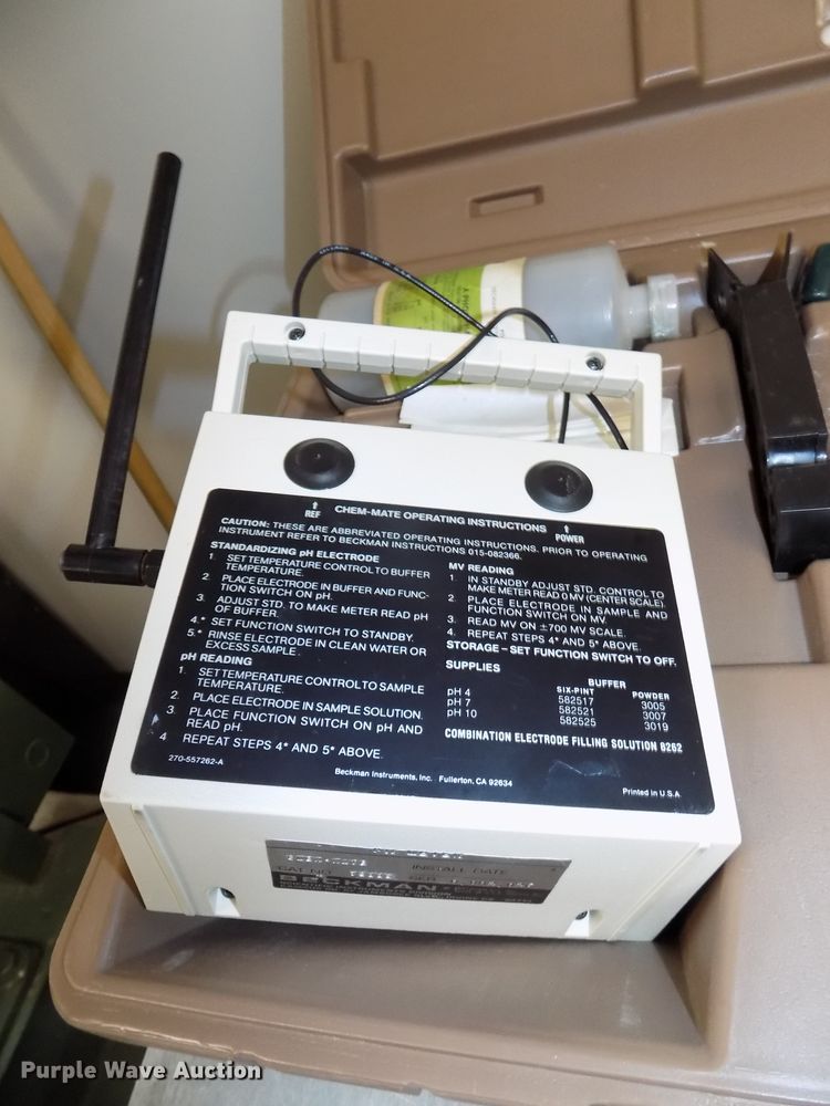 image for item DO9491 Soil resistivity and PH test kits