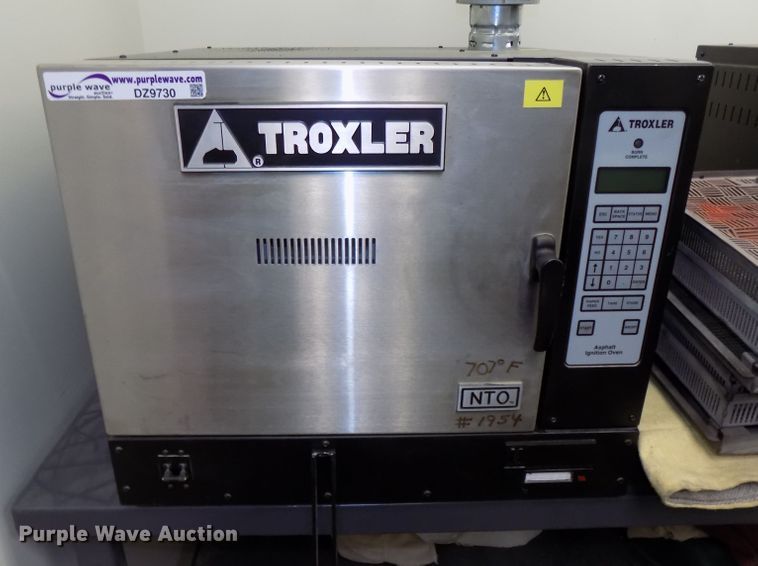 image for item DZ9730 2005 Troxler NTO Asphalt 4731 ignition oven