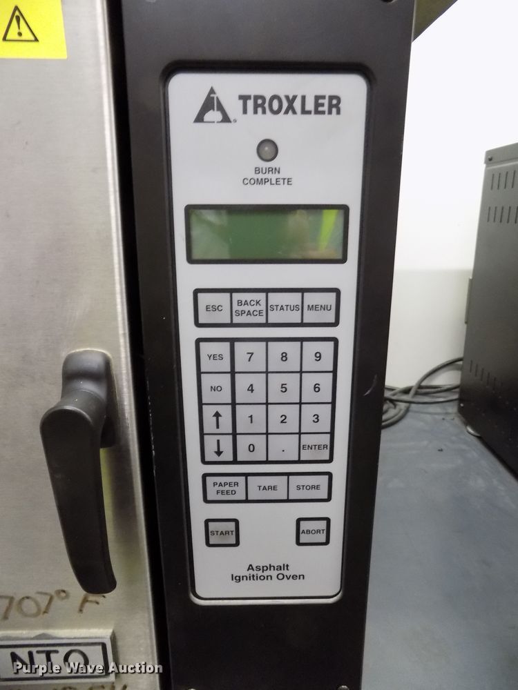 image for item DZ9730 2005 Troxler NTO Asphalt 4731 ignition oven