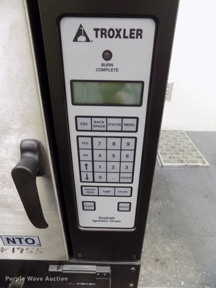 image for item DZ9731 2014 Troxler NTO Asphalt 4731 ignition oven