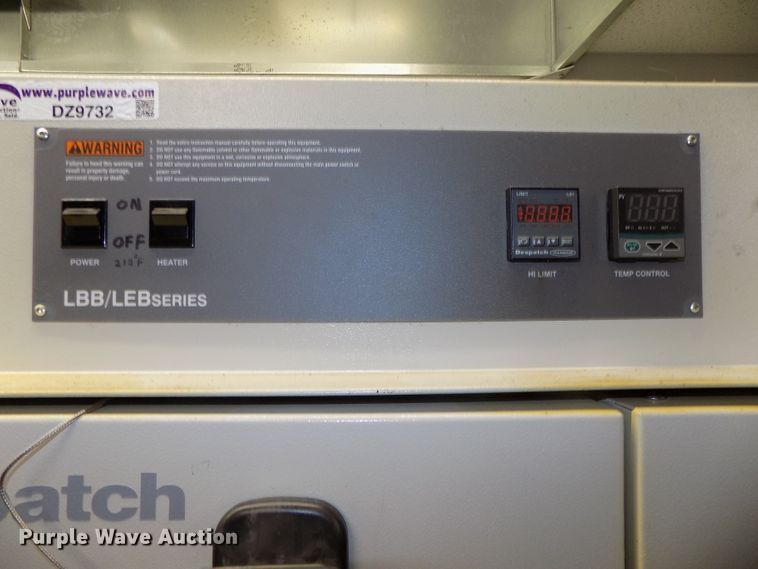 image for item DZ9732 2016 Despatch Asphalt LBB2-12-2 oven