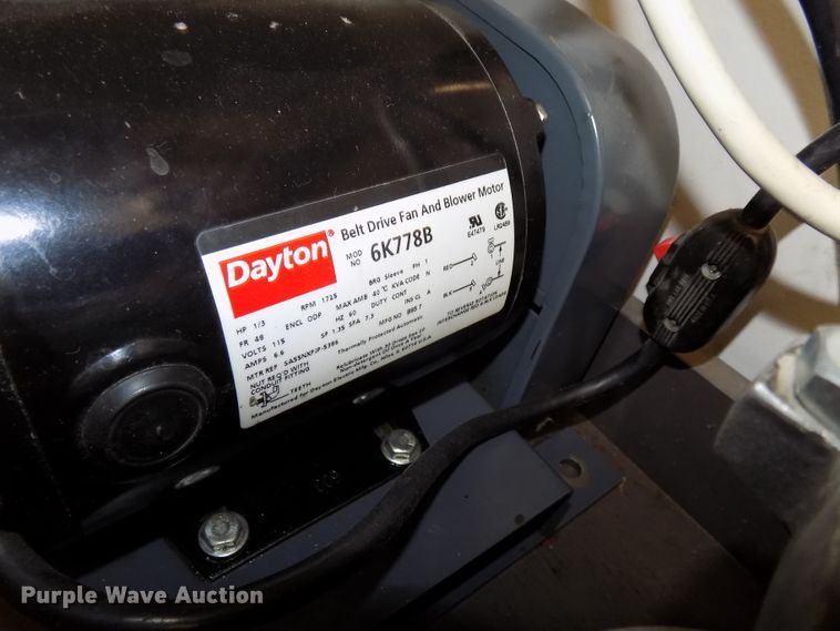 image for item DZ9734 1996 Humboldt Rice vacuum pump