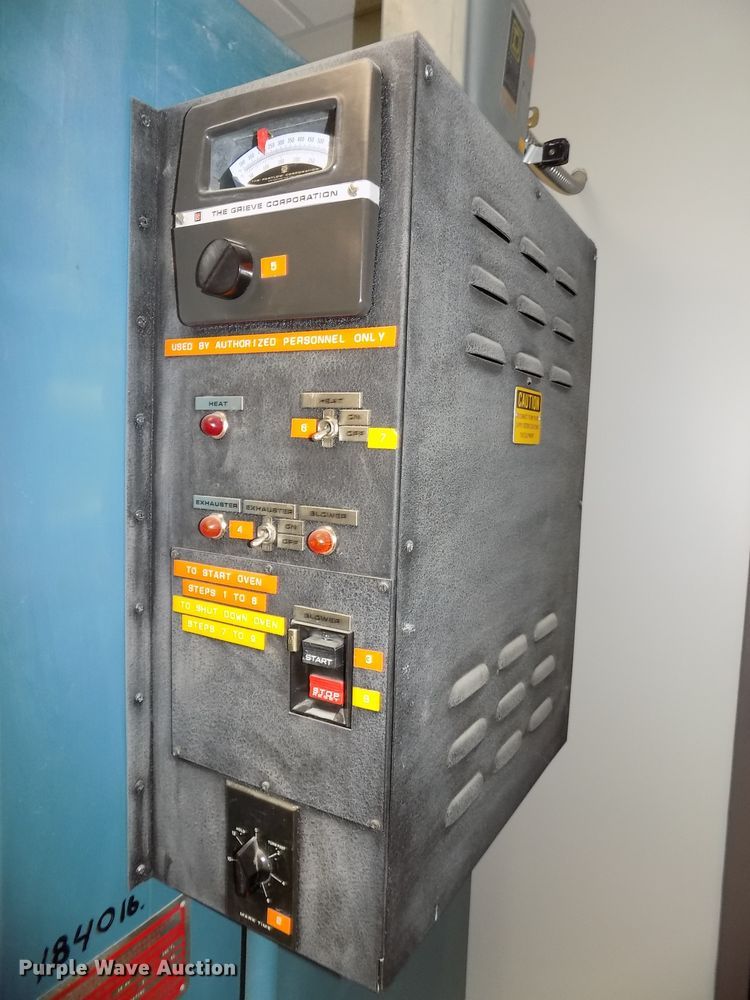 image for item DZ9737 1978 Grieve large batch oven