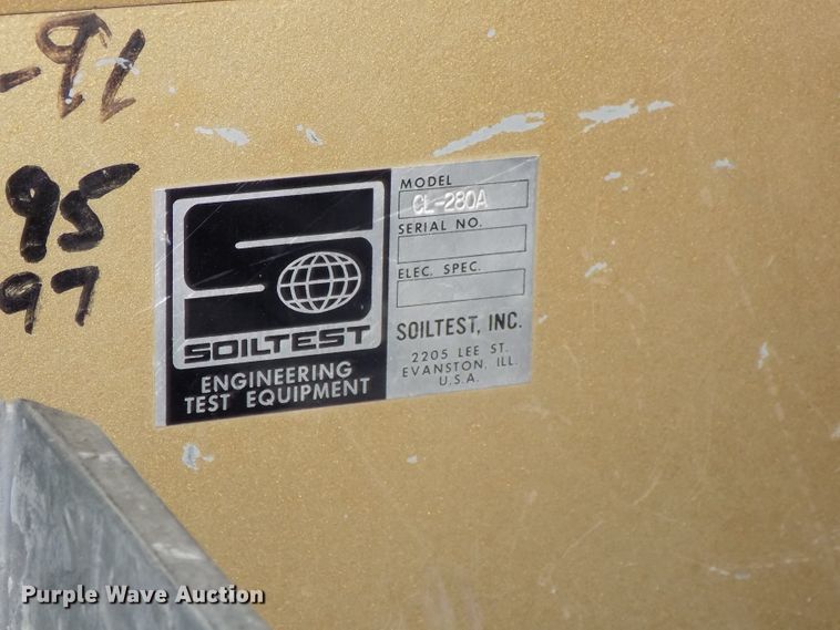 image for item DZ9744 Atterberg Limits soils particle analysis testing equipment