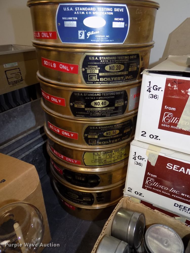 image for item DZ9744 Atterberg Limits soils particle analysis testing equipment