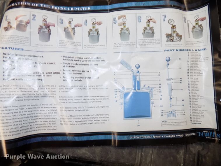 image for item DZ9746 (3) concrete air meters