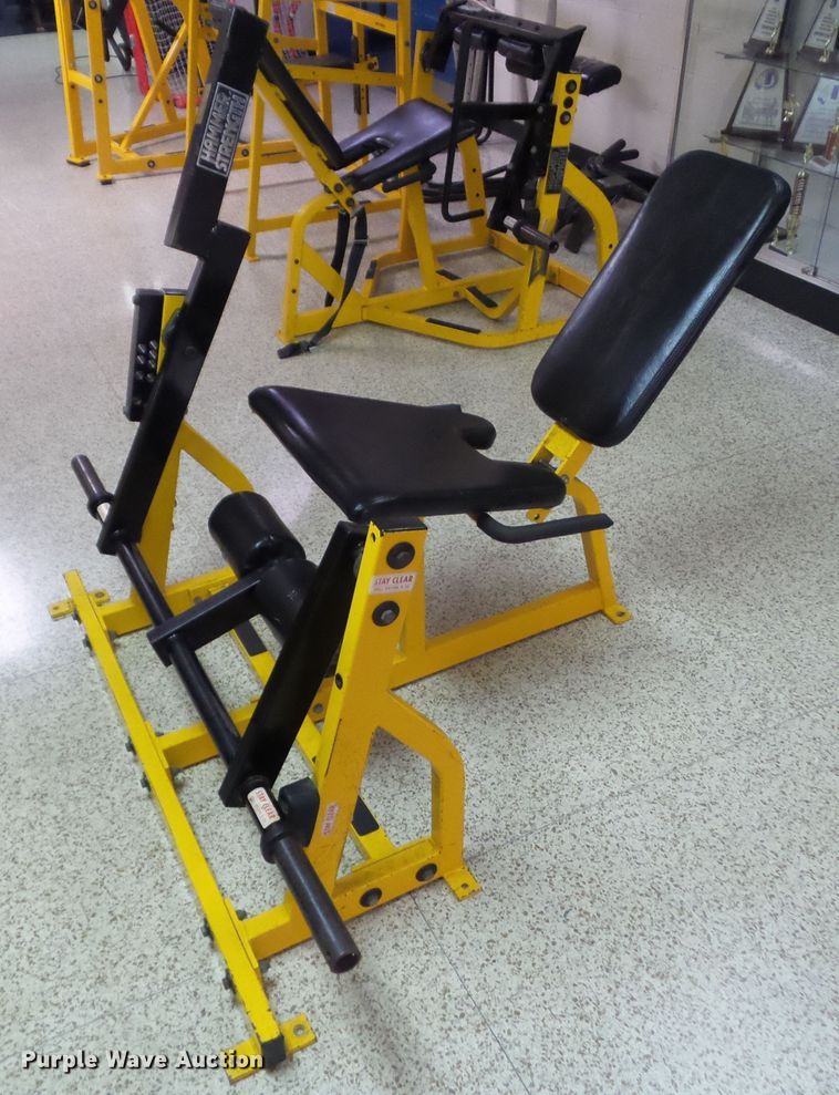 image for item EM9205 Hammer Strength leg extensions
