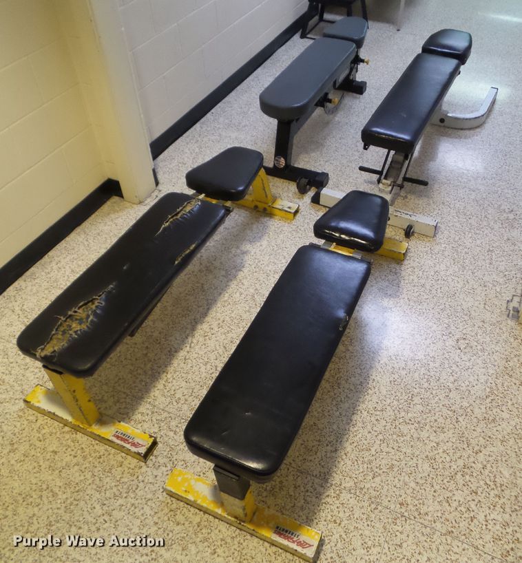 image for item EM9206 (4) adjustable exercise benches