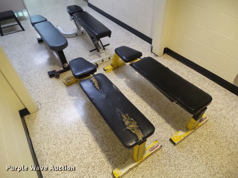 image for item EM9206 (4) adjustable exercise benches