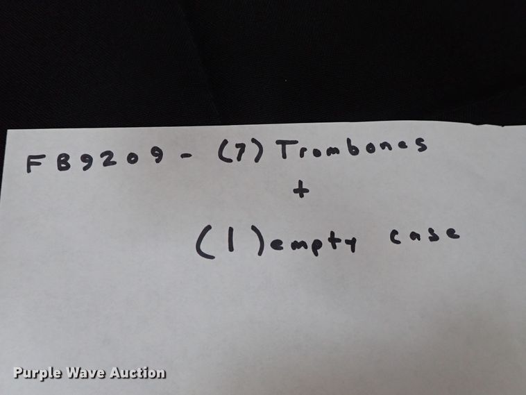 image for item FB9209 (7) trombones