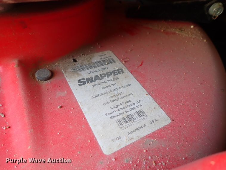 image for item FE9784 Snapper push mower