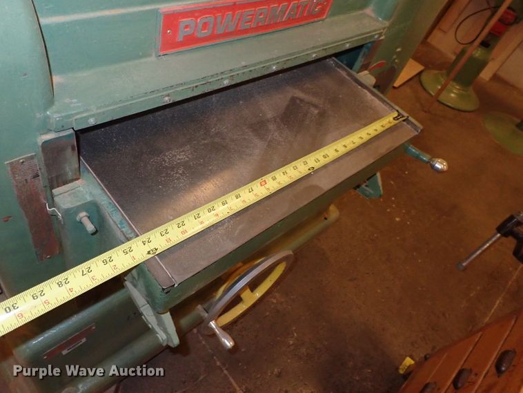 image for item FE9810 Powermatic 225 planer